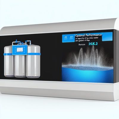 Optimal Performance Water Treatment System with 20×2 Display and 200 Gallons Per Day Capacity