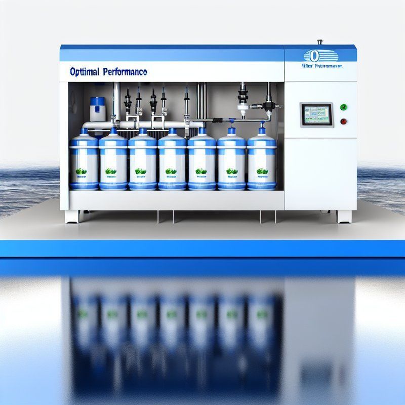 Optimal Performance Water Treatment System with 20×2 Display and 200 Gallons Per Day Capacity